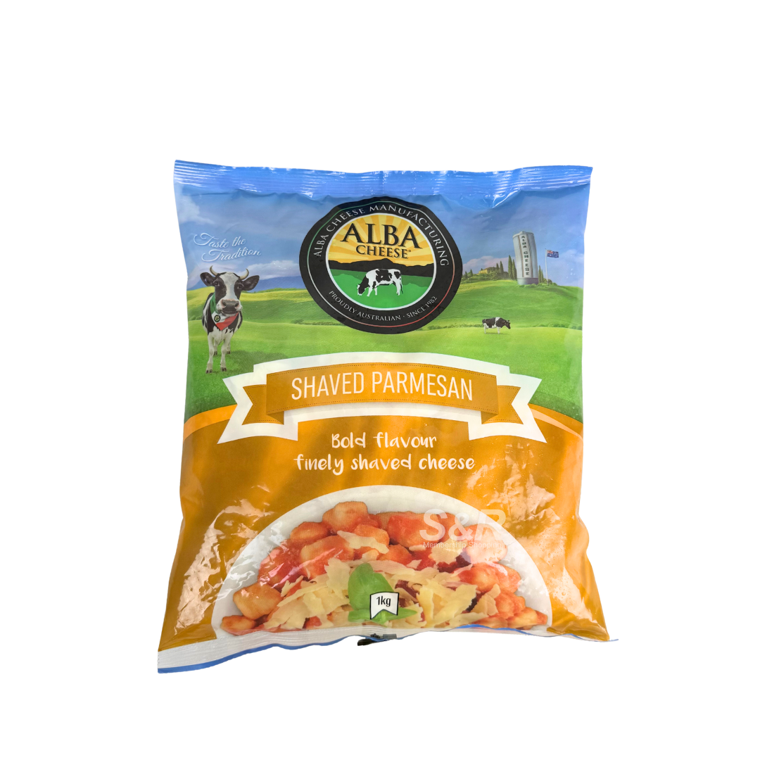 Alba Shaved Parmesan Cheese 1kg Alba Shaved Parmesan Cheese 1kg